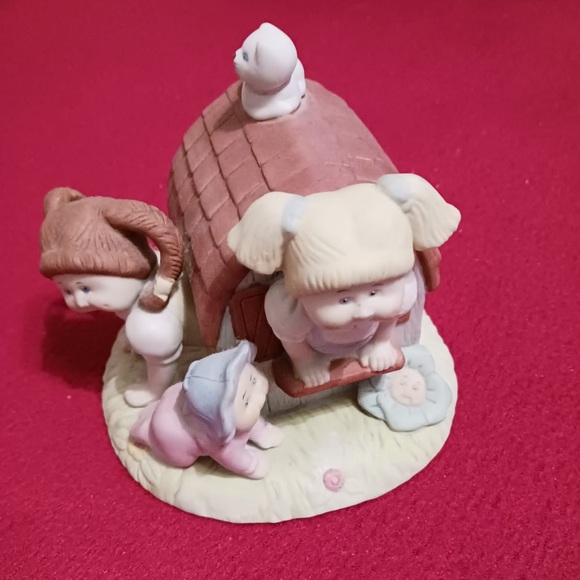 Cabbage Patch Kids Clubhouse Figurine 1984- Xavier Roberts - Picture 3 of 6